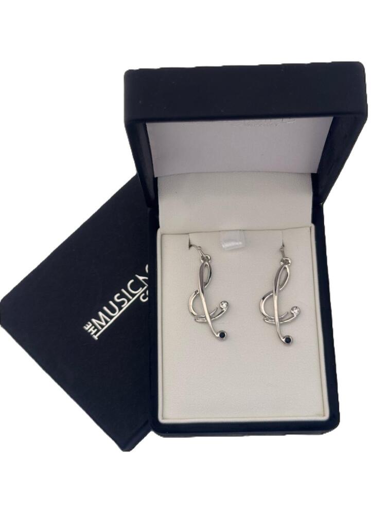 Stylised Treble Clef Earrings