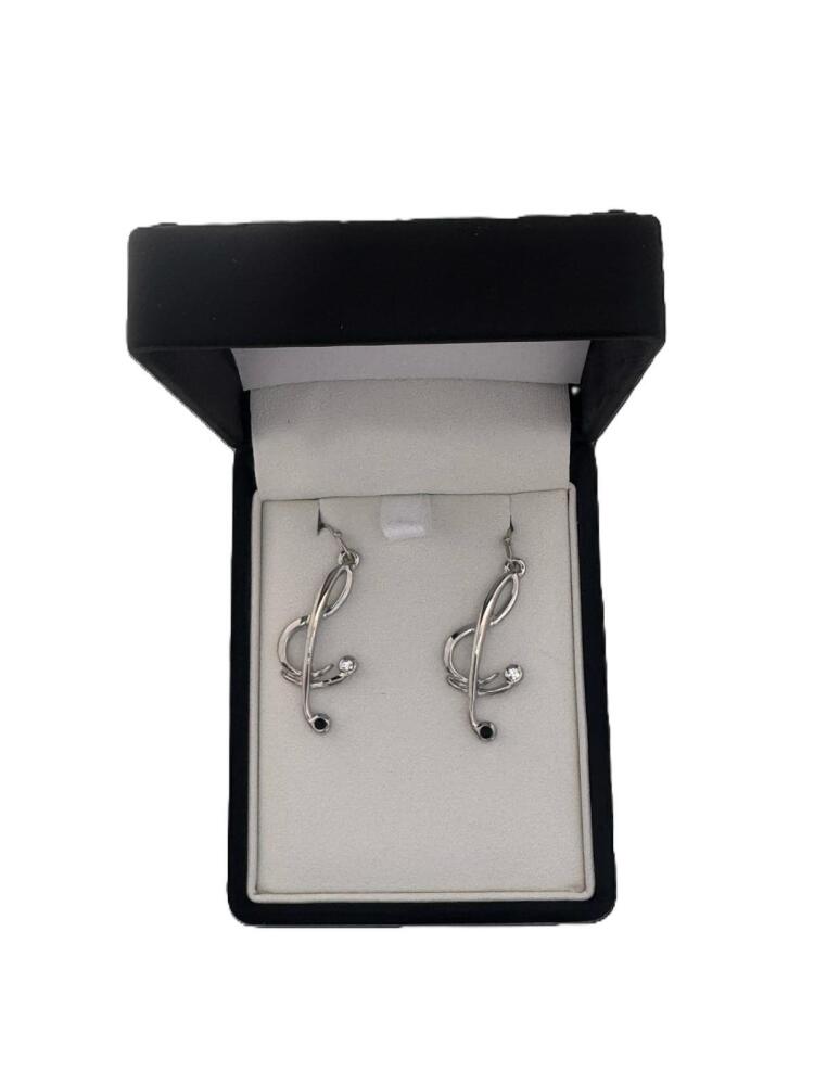 Stylised Treble Clef Earrings