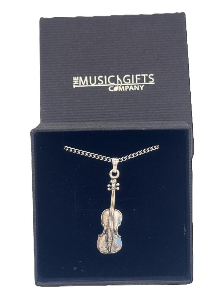 Violin Pewter Pendant