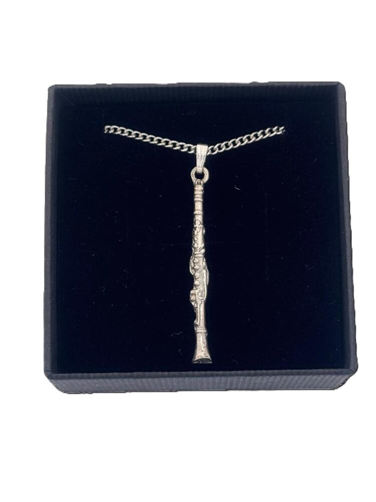 Clarinet Pewter Pendant