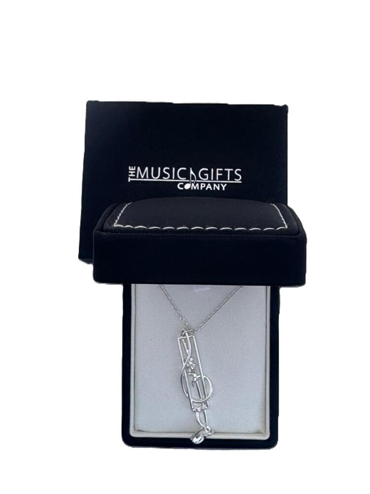 Stylised Treble Clef Pendant