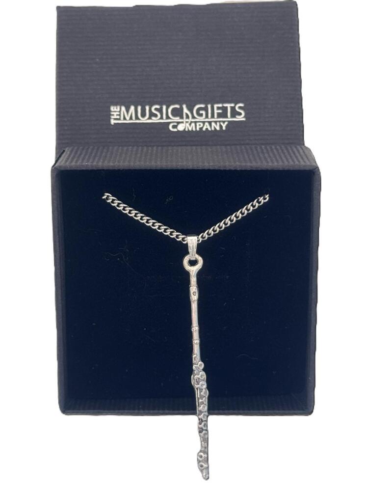 Flute Pewter Pendant