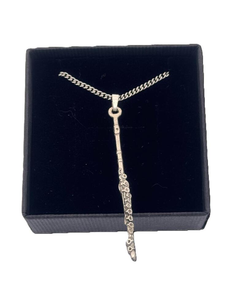 Flute Pewter Pendant