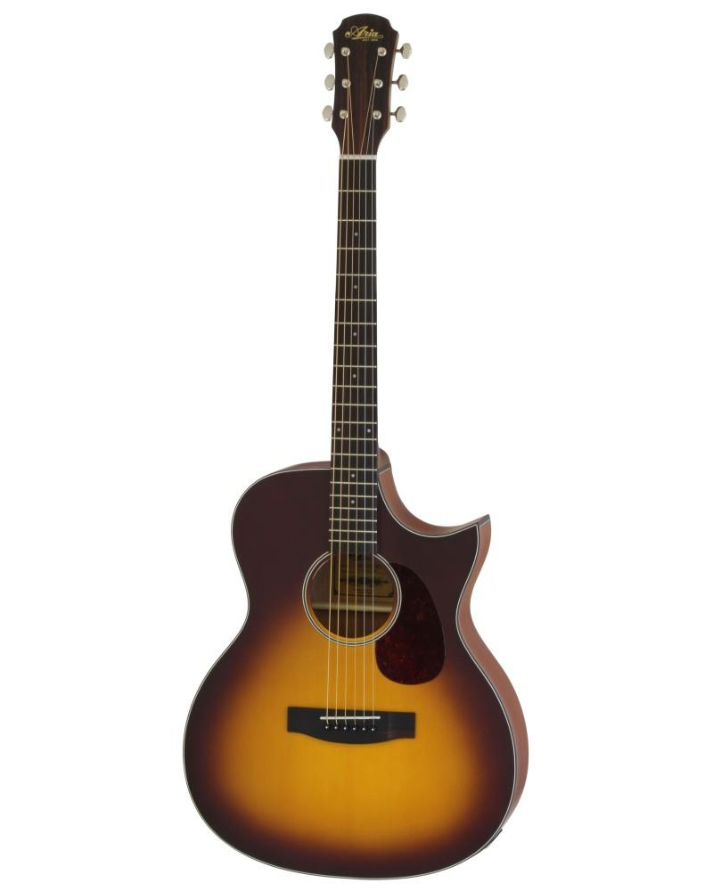 Aria acoustic cutaway/elec Tobacco Sunburst