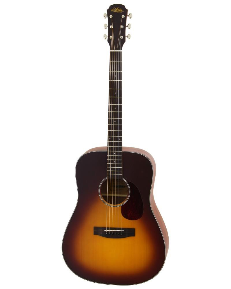 Aria acoustic Matte Tobacco Sunburst