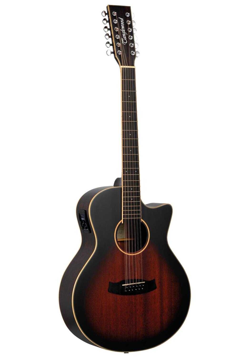 Acoustic Guitar Winterleaf 12 String Venetian Cut