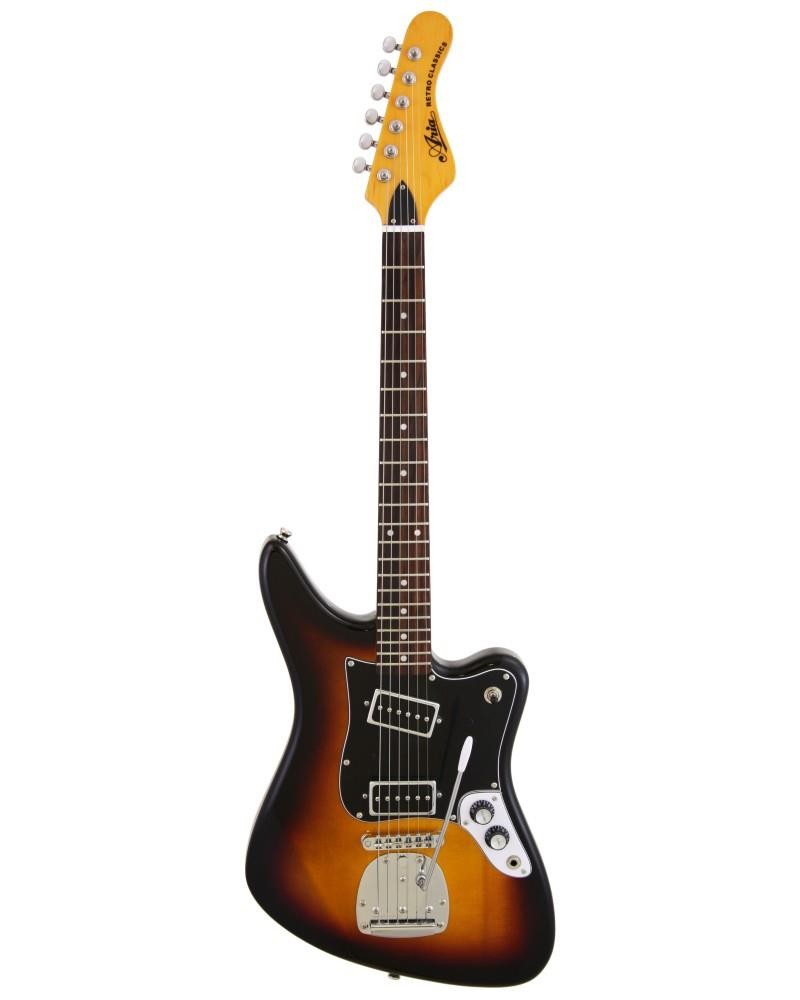 Aria Retro Electric Guitar, Sunbuburst