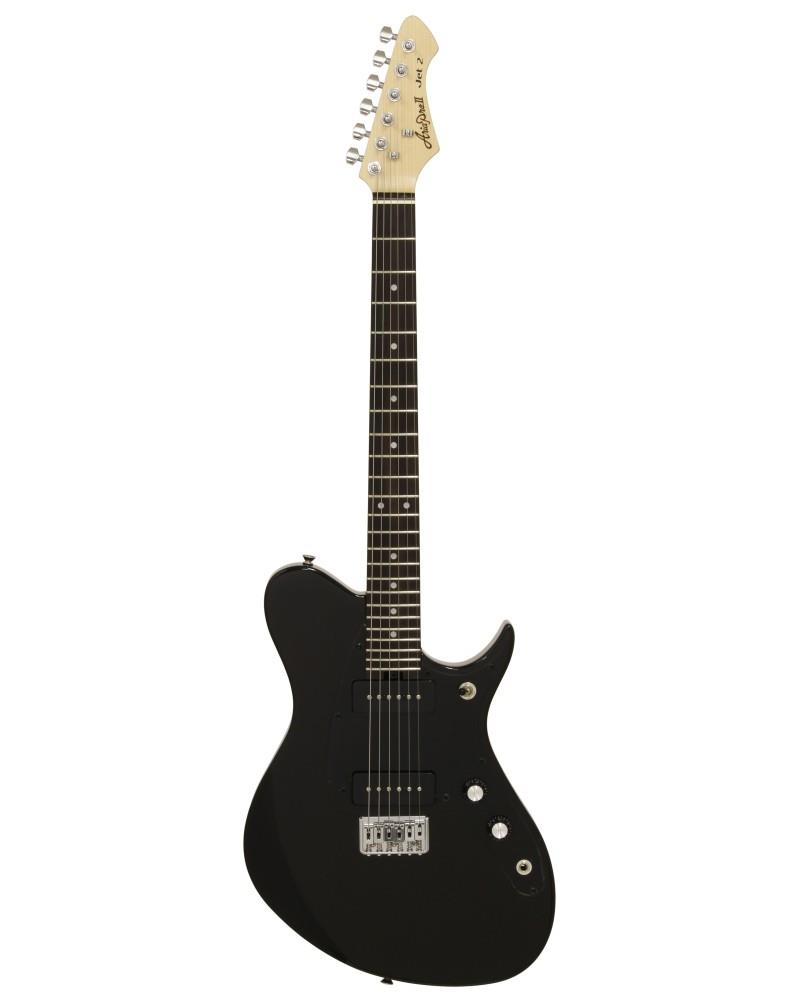 Aria Solid Body Electric Guitar BLACK