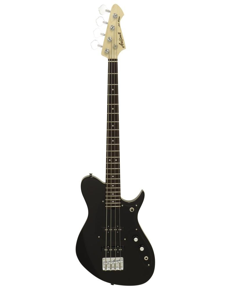 Aria Solid Body Electric Bass Guitar Black
