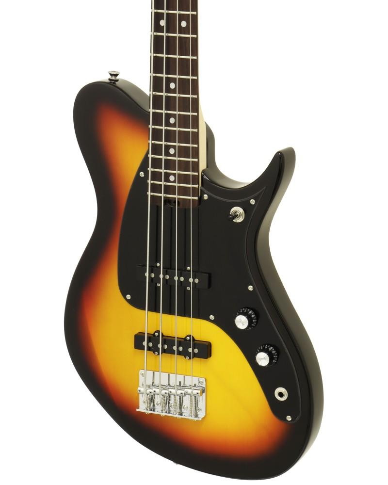 Aria Solid Body Electric Bass Guitar 3 Tone Sunburst