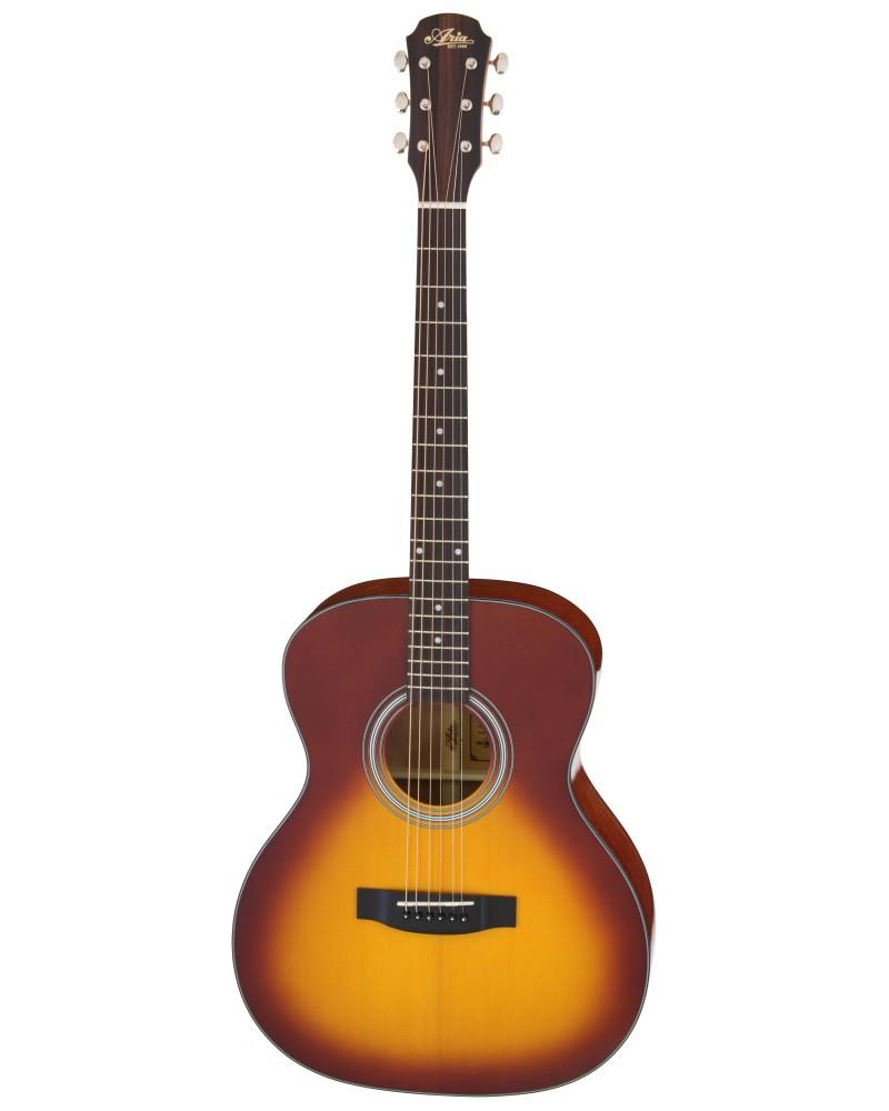OM Size Solid Spruce Top Sunburst