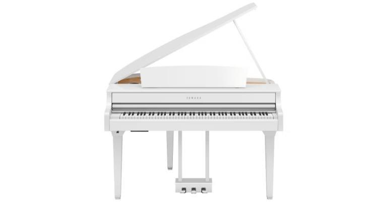 Yamaha CLP-895GPWH Digital Grand Piano - Polished White