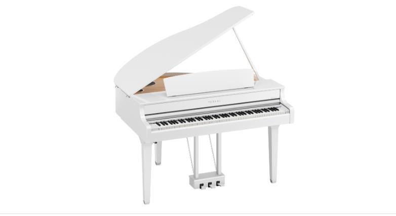 Yamaha CLP-895GPWH Digital Grand Piano - Polished White