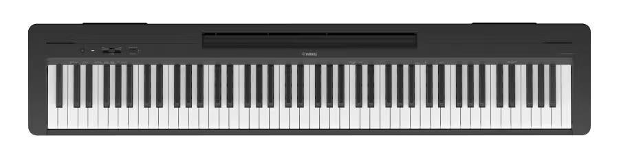 Yamaha P145 Weighted Digital Piano, 88 Graded Piano Keys, Black Finish