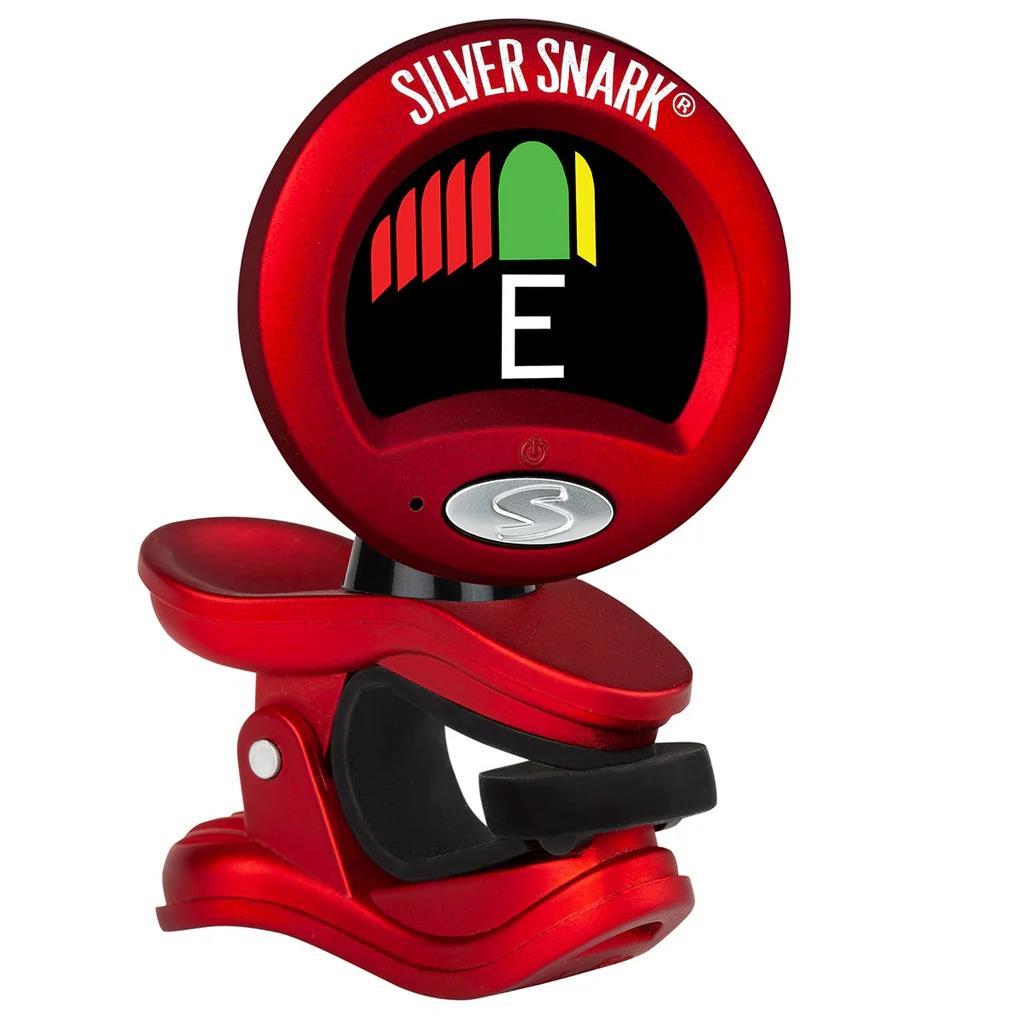 Snark Guitar Clip on Tuner - Silver Red