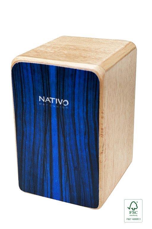 Nativo Mini Cajon Shaker - Blue