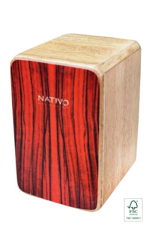 Nativo Mini Cajon Shaker - Red
