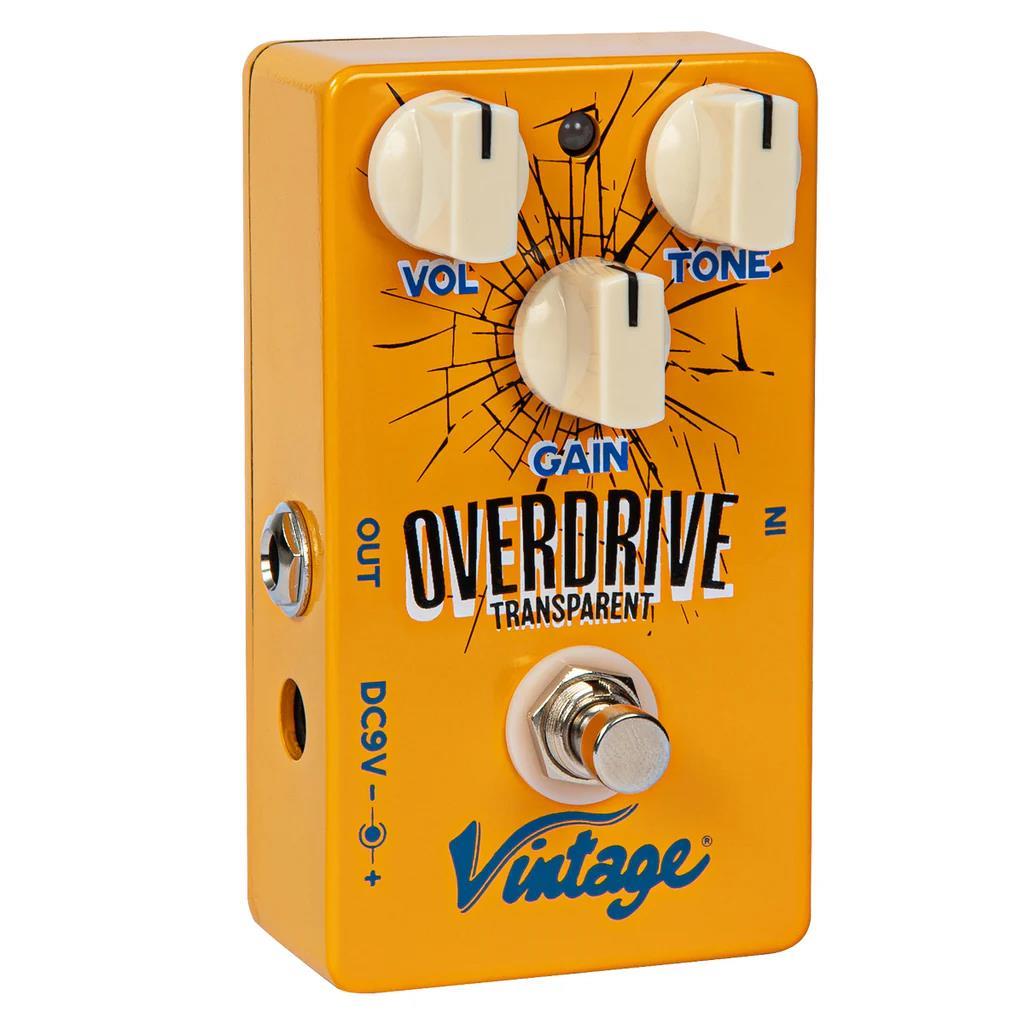 Vintage Transparent Overdrive Effects Pedal