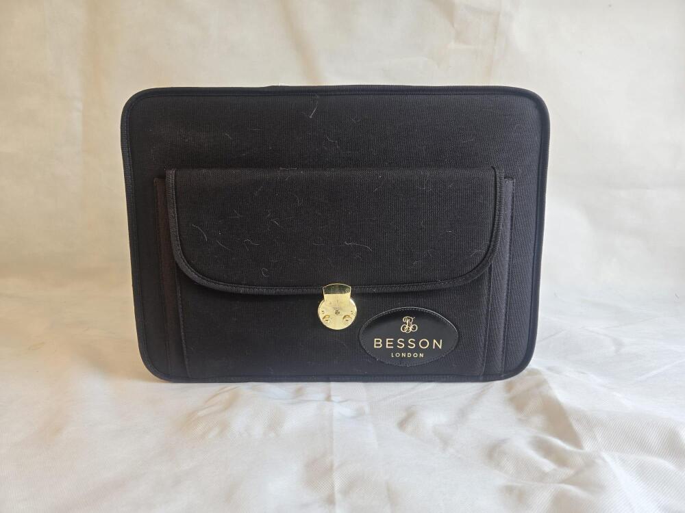 Besson Prestige Cornet in silver plate