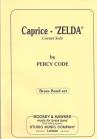 Caprice - Zelda Cornet Solo Brass Band Set