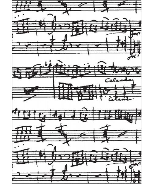 Music Gifts Manuscript Greeting Card
