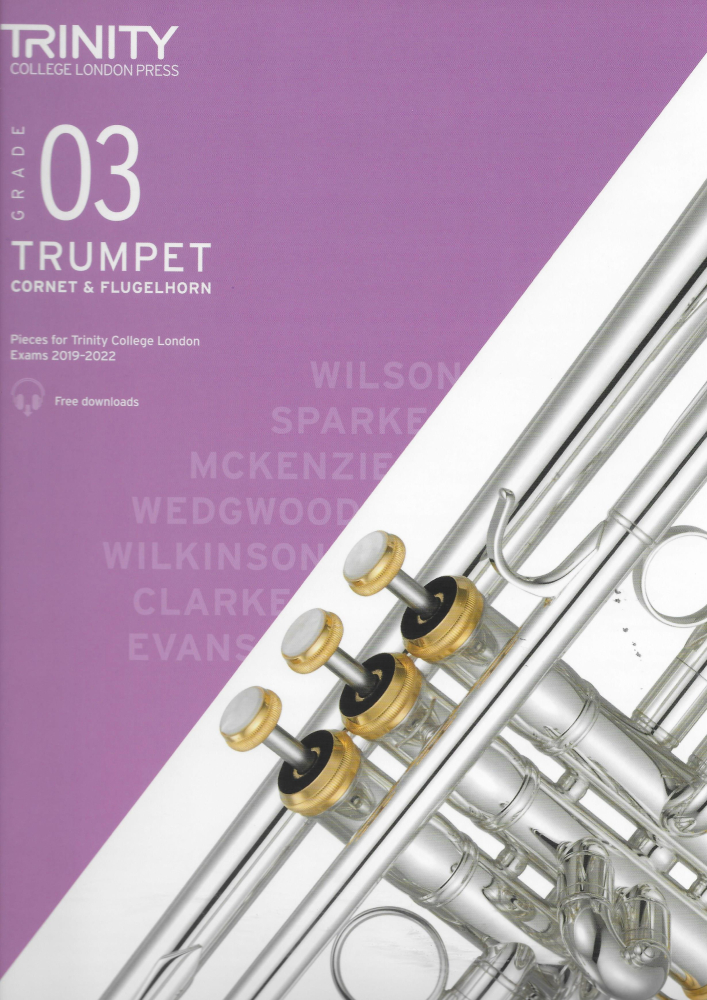 TCL: Trumpet, Cornet & Flugelhorn Exam Pieces 2019-2022 - Grade 3