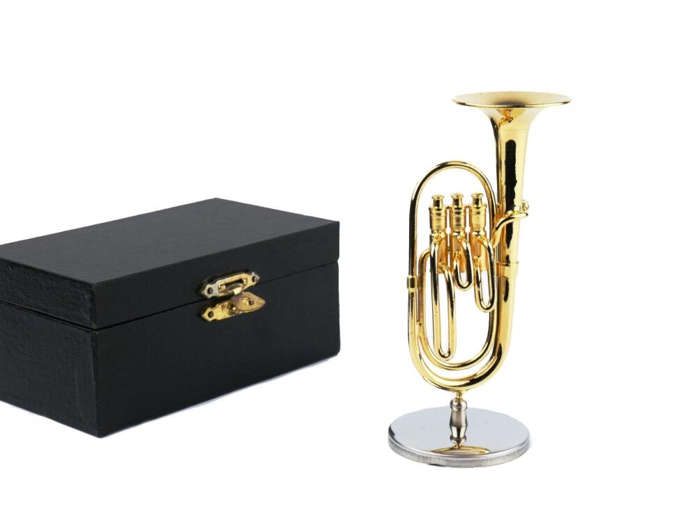 Tuba with stand & gift case