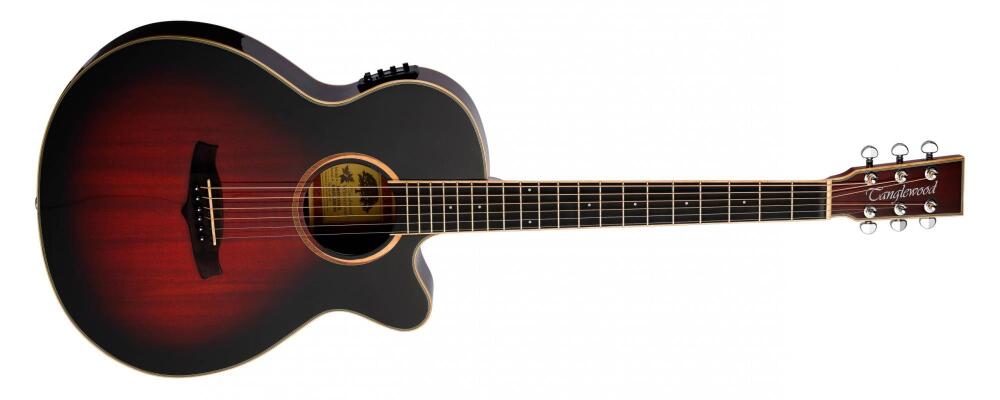 Tanglewood Acoustic Guitar Winterleaf Thinline Super Folk
