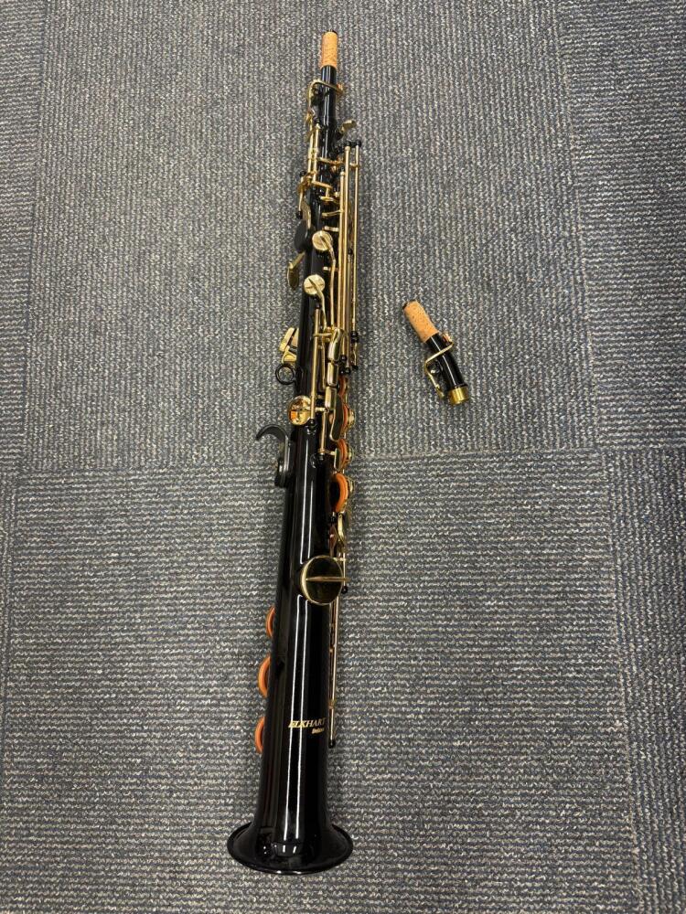 Elkhart Deluxe black Soprano Saxophone - 101127
