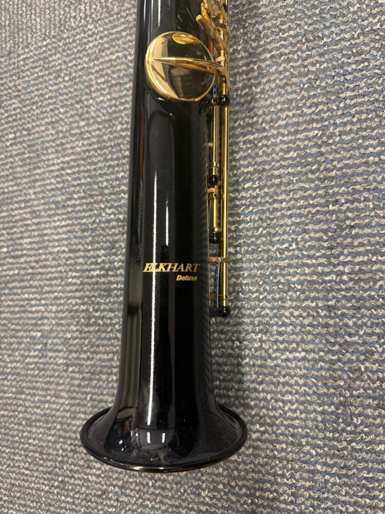 Elkhart Deluxe black Soprano Saxophone - 101127