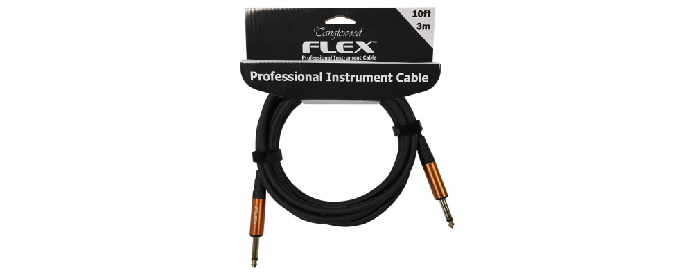 Tanglewood Guitar Cable 3M Plastic Braided