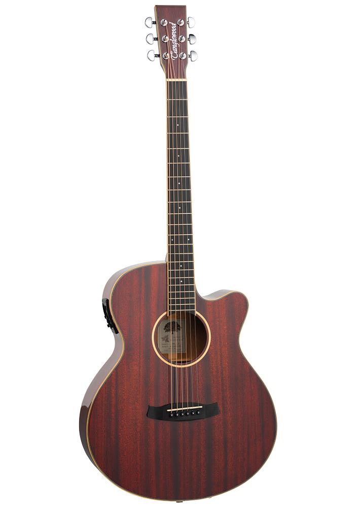 Tanglewood Super Folk All Mahogany Red Gloss