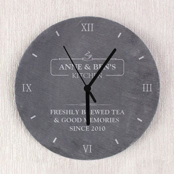 Kitchen Slate Clock