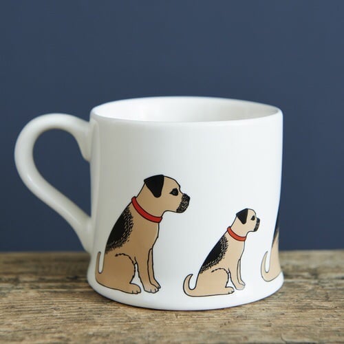 Border Terrier Mug.