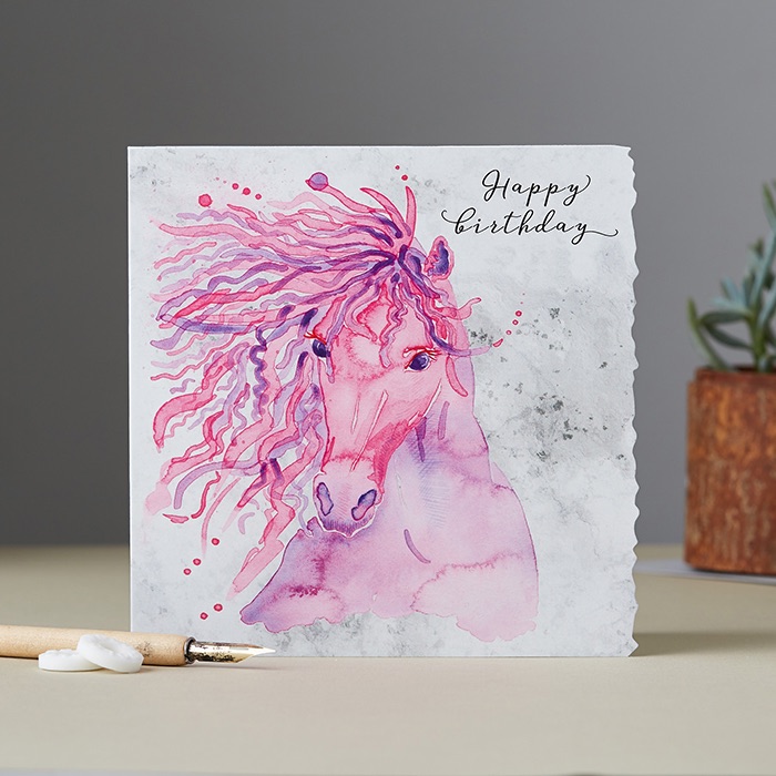 Happy Birthday Wild Mane Card