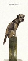 Patrol Border Terrier Card