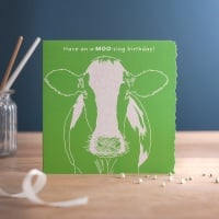 Have an a-Moo-zing Birthday Card