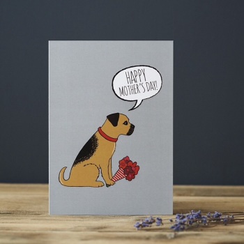 Border Terrier Mother’s Day Card