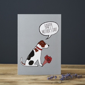 Jack Russell Mother’s Day Card 