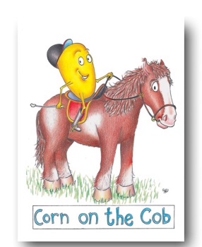 Corn on the Cob Card