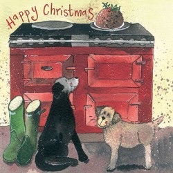 Hot Dogs Christmas Card Pack