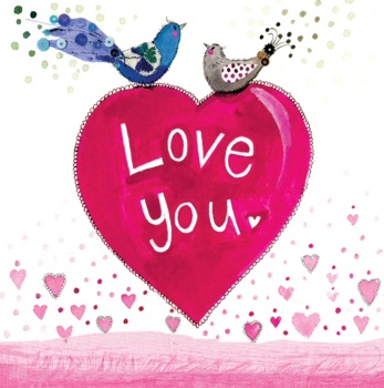 Love Birds  Valentine’s Card