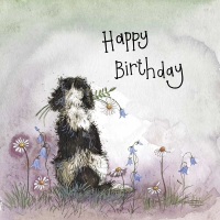 Sunshine Spaniel Birthday Card