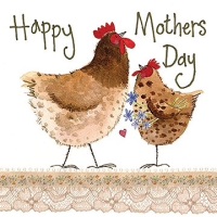 Happy Mother’s Day Chickens Card