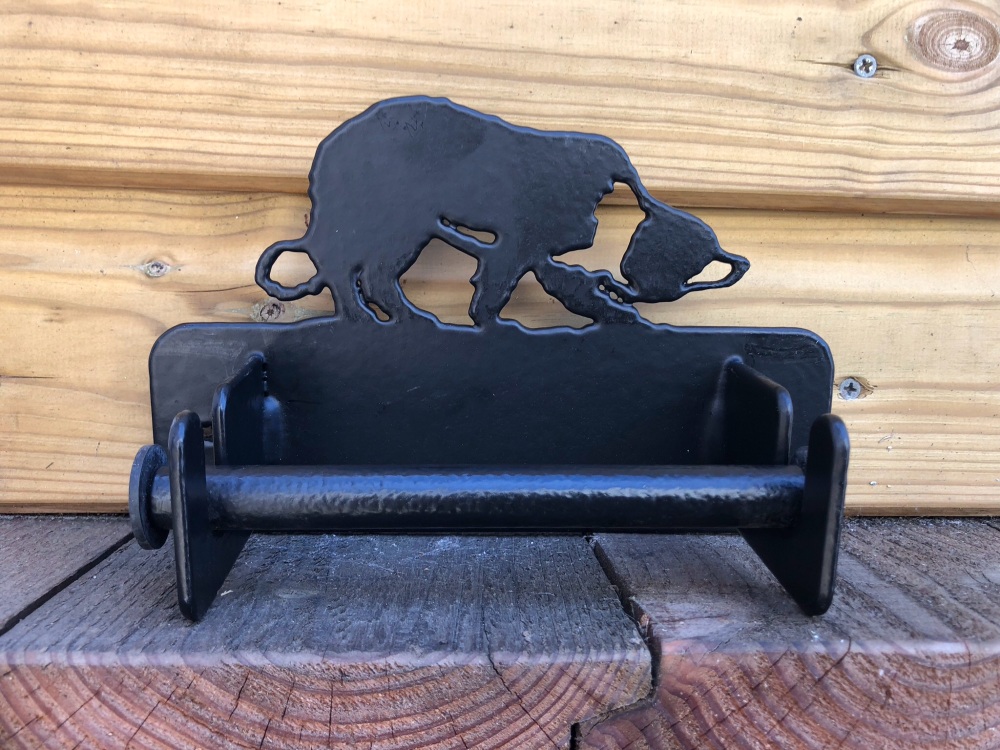 Working Collie Loo Roll Holder