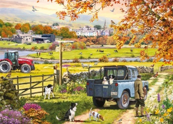 Countryside Morning 1000 piece Jigsaw