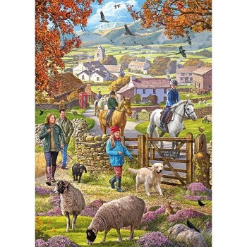 Autumn Walk 1000 piece Jigsaw