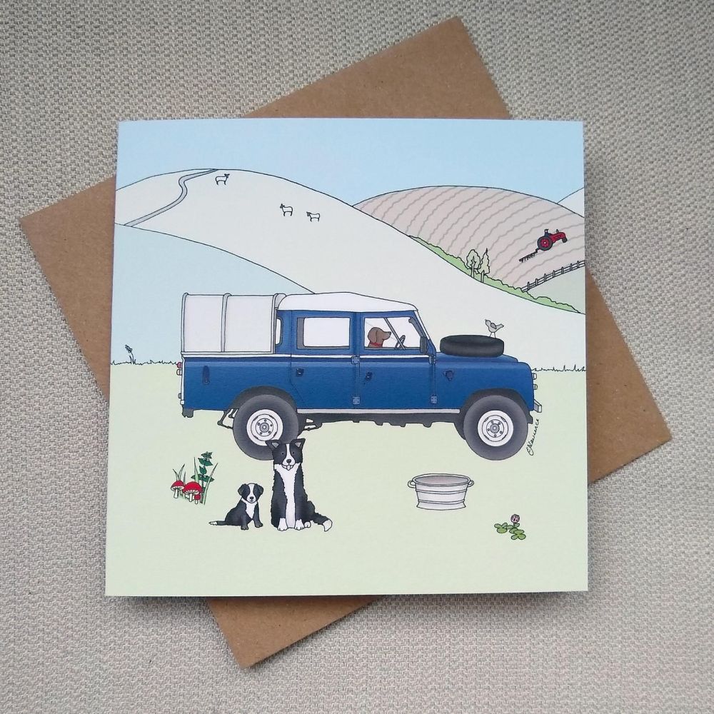 Land Rover Series III Card 