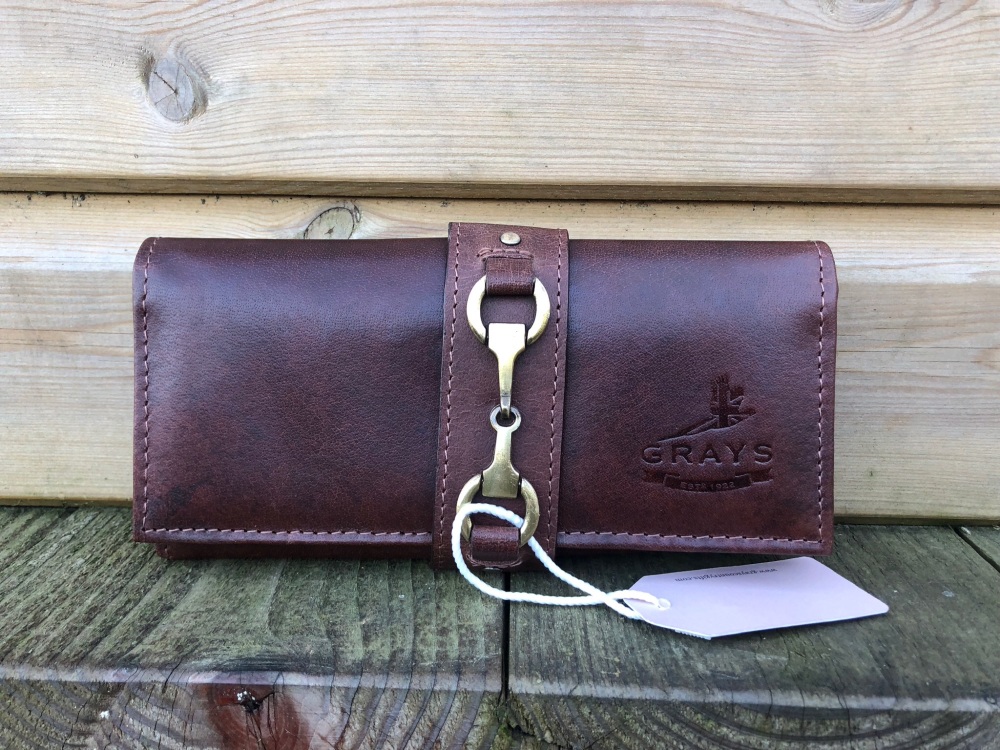Kate Purse in Brown Natural Leather