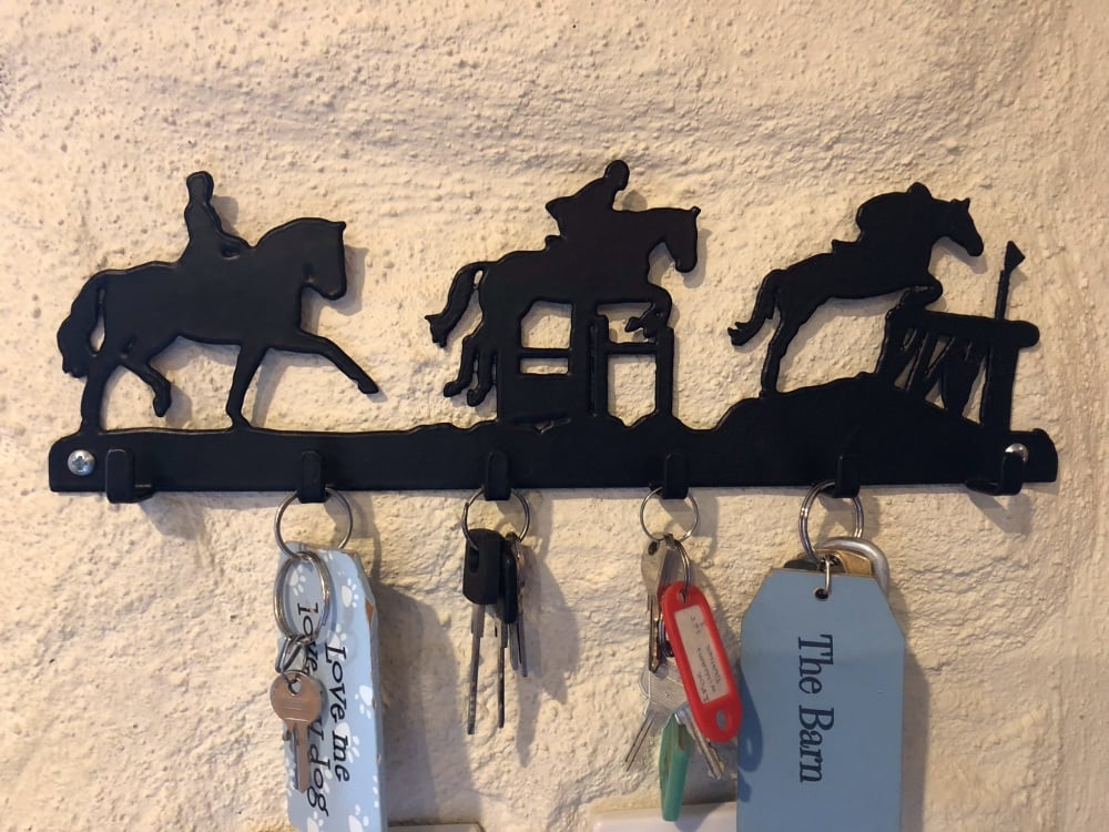 Eventing 6 Hook Key Rack